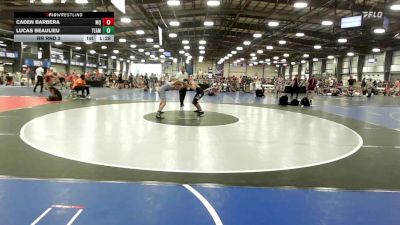 113 lbs Rr Rnd 2 - Caden Barbera, Mayo Quanchi Silver vs Lucas Beaulieu, Team RJN Green