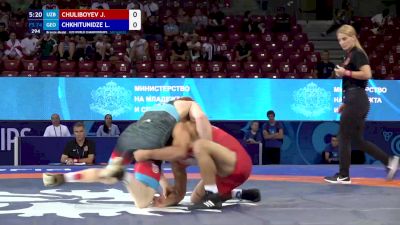 74 kg Final 3-5 - Jafar Chuliboyev, Uzbekistan vs Luka Chkhitunidze, Georgia