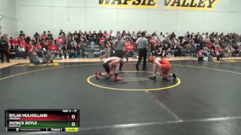 17 lbs Round 3 - Patrick Boyle, Riceville vs Rylan Mulholland, Waukon