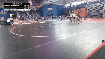 165 lbs Champ. Round 1 - Merritt Clinton, Westfield vs Preston Burroughs, Northfield Mt Hermon