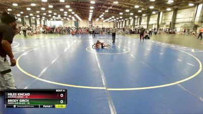 80 lbs Rd# 5- 3:45pm Friday Final Pool - Miles Kincaid, Nauman Green vs Brody Girch, Maryland BLACK