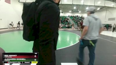 155 lbs Round 2 - Iree Hershey, Torrington vs Alessandra Goodsell, Pinedale