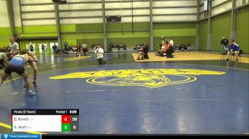 125 lbs Finals (2 Team) - Dalton Kivett, Labette Community College vs Avery Wolf, Barton Community College