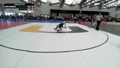 110-I lbs Consi Of 16 #1 - Jack Hudson, Stratton Trained vs Landon Bonamo, Rocky Point