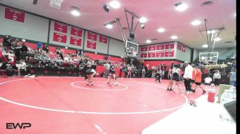 96 lbs 5th Place - Brook Bertholf, Hilldale vs Willow Underwood, McAlester