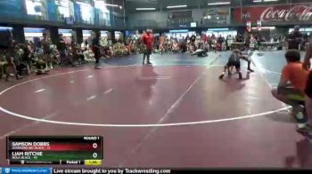 95 lbs Round 1 (8 Team) - Samson Dobbs, Assassins WC Black vs Liam Ritchie, NOLA Black
