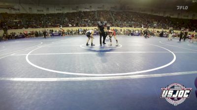 70 lbs Round Of 32 - Knox Trosky, Claremore Wrestling Club vs Lukas Skelton, Randall Youth Wrestling Club