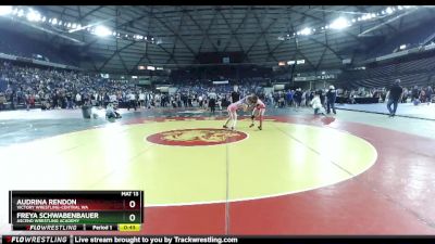 143 lbs Quarterfinal - Freya Schwabenbauer, Ascend Wrestling Academy vs Audrina Rendon, Victory Wrestling-Central WA