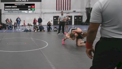 88 lbs Round 4 (6 Team) - Mason Martinez, Brawler Elite vs Landon Girch, Revival 1