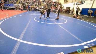 90 lbs Final - Jaxon Fry, Checotah Matcats vs Fletcher Jefferson, Pryor Tigers