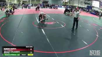 190 lbs Quarterfinal - Robert Pineda, West Wendover vs Bryant O`Flaherty, White Pine