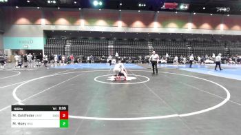 165 lbs Consi Of 16 #2 - Michael Goldfeder, Unattached vs Miles Hoey, Michigan State