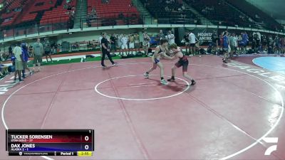 145 lbs Champ Round 1 (16 Team) - Tucker Sorensen, Utah Gold vs Dax Jones, Alaska 2