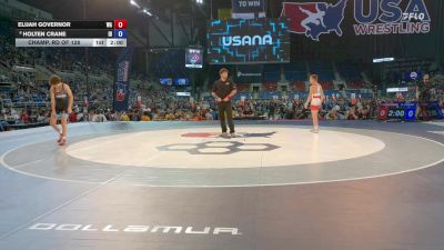 106 lbs Champ. Rd Of 128 - Elijah Governor, WA vs Holten Crane, ID