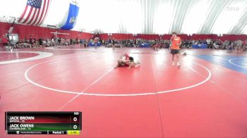 165 lbs Champ Round 1 (16 Team) - Jack Owens, Cumberland vs Jack Brown, Batavia