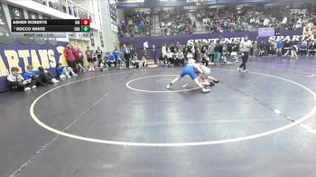 110 lbs Champ. Round 2 - Rocco White, Coeur D Alene vs Asher Roberts, University High