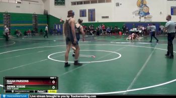 160 lbs Champ. Round 1 - Derek Sossie, West Albany vs Isaiah Parsons, Canby