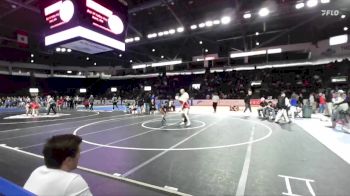 Girls 135 lbs Quarterfinal - Kinsey Christoph, Omak (Girls) vs Flor Parker-Borrero, Rogers (Puyallup) (Girls)
