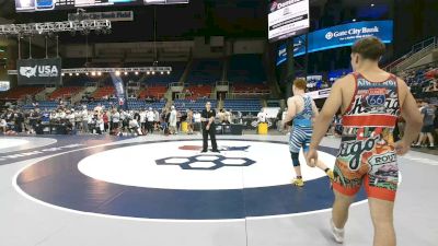 175 lbs Champ. Rd Of 16 - Brody Sendele, Illinois vs Jackson Angelo, Pennsylvania
