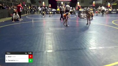 75 lbs Round Of 16 - Jayden Blair, Thomas Jefferson vs Erica Carastro, Wallenpaupack