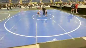 40 lbs Consi Of 8 #2 - Brantlee Mendoza, Los Lunas Tigers vs Reid LeProwse, Mine Yard Dogs