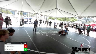 190 lbs Consi Of 16 #2 - Diego Torres, Awa vs Blake Hicks, Espana Wrestling