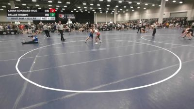 132 lbs Champ. Rd Of 32 - Dallas Thorpe, Owasso Wrestling Club vs Azuan Gonzales-Rice, Inland Elite Wrestling Club