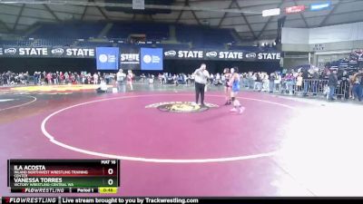 93 lbs Quarterfinal - Vanessa Torres, Victory Wrestling-Central WA vs Ila Acosta, Inland Northwest Wrestling Training Center