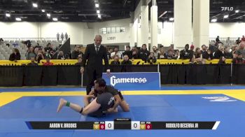 Rodolfo Becerra Jr vs Aaron V. Brooks 2025 World IBJJF Jiu-Jitsu No-Gi Championship