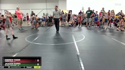 68 lbs Round 3 (6 Team) - Jackson Rappo, PA East Lightning vs Andrew Yoder, Xtreme Team