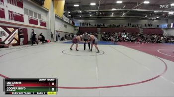 215 lbs Champ. Round 1 - Cooper Boyd, Miyamura vs Ian Adams, Ganado