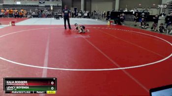 55 lbs Quarterfinals (8 Team) - Kalia Rodgers, Chaska/Chanhassen vs Levicy Boyenga, Adrian