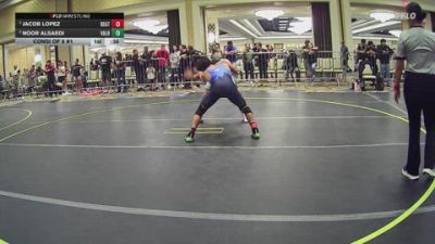 138 lbs Consi Of 8 #1 - Jacob Lopez, Beat The Streets Oxnard vs Noor Alsaedi, Valhalla
