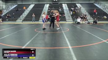 J-2 lbs Rr3 - Alison Baker, Ballard vs Kallie Gibbons, Mason City Riverhawks