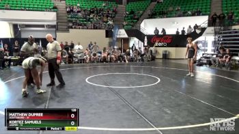 128 lbs Semifinals (8 Team) - Kortez Samuels, Jasper vs Matthew Dupree, Scottsboro