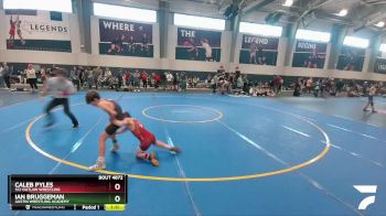 80 lbs Round 3 - Ian Bruggeman, Austin Wrestling Academy vs Caleb Pyles, 512 Outlaw Wrestling