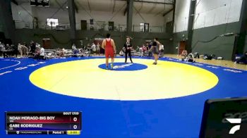 285 lbs Cons. Semi - Noah Morago-Big Boy, WA vs Gabe Rodriguez, CA