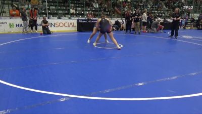 190 lbs Semis - Kennedy Burk, Denver Wrestling Club vs Karise Benson, Dubuque Wrestling Club