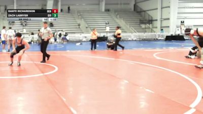 182 lbs Rr Rnd 3 - Dante Richardson, Iron Faith Gold - HSB vs Zach LaBryer, Division-1 Training Center - HSB