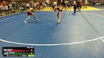 102 lbs Cons. Round 3 - Lane Taylor, Wabasso vs Bly Scott, Worthington