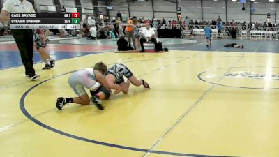 85 lbs Rr Rnd 1 - Cael Savage, 4M Strength - EL vs Steven Barker, SEPA BLUE - EL