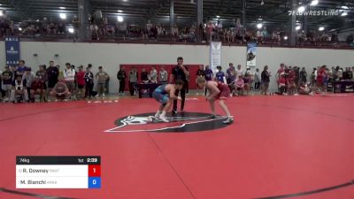 74 kg Consolation - Ryder Downey, Panther Wrestling Club RTC vs Matthew Bianchi, Arkansas Regional Training Center