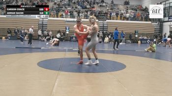 184 lbs Round Of 32 - Carson Crace, Cornell vs Adrian Gacek, Clarion
