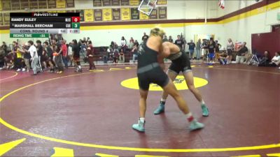 165 lbs Cons. Round 4 - Marshall Beecham, Cuesta College vs Randy Euley, Modesto Junior College