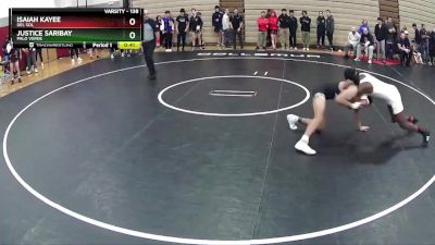 138 lbs Cons. Round 5 - Isaiah Kayee, Del Sol vs Justice Saribay, Palo Verde