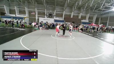 285 lbs Semifinal - Trayvn Boger, Protos Wrestling Club vs Patrick O`Banion, Lone Peak Elite Wrestling