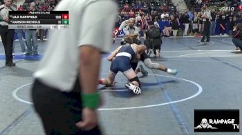 130 lbs 1st Place Match - Karson Nichols, Smith County vs Lilo Hartfield, Team Of Hard Knox