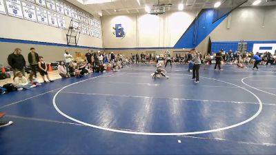 57 lbs Quarterfinal - Tristan Freed, Charger Wrestling Club vs Jag OBrien, Wasatch Wrestling Club