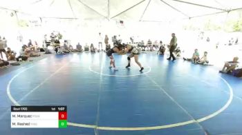 136 lbs Semifinal - Melia Marquez, Pounders WC vs Mya Rashed, Threshold WC