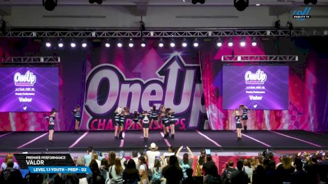 Premier Performance - Valor [2025 L1.1 Youth - PREP - D2 Day 1] 2025 One Up Grand Nationals